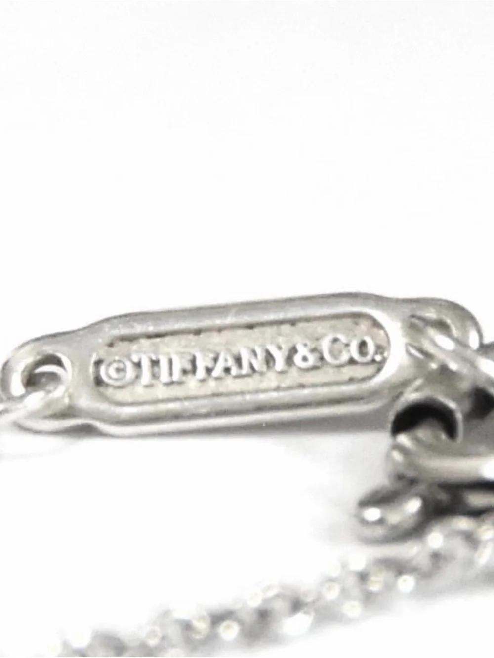 Tiffany & Co. Pink Mini Double Heart Tag Neclace - Picture 4 of 5